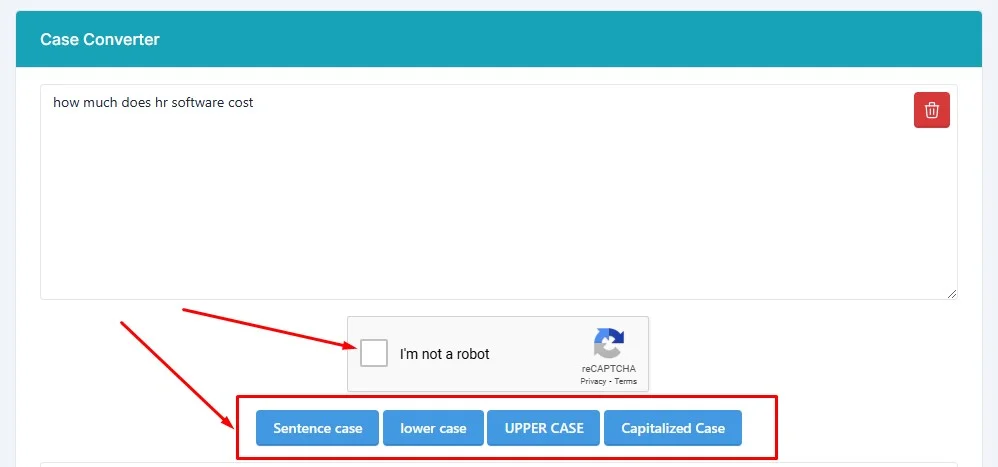 title case converter